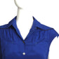 MCQ MCQUEEN- NWT 2011 Blue Western Cut Dress, Size 4