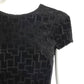 ISSA- NWT 2012 Black Velvet Knit Gown, Size 2