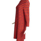 ISSA- NWT Multi Color Patterned Knit Dress, Size Medium