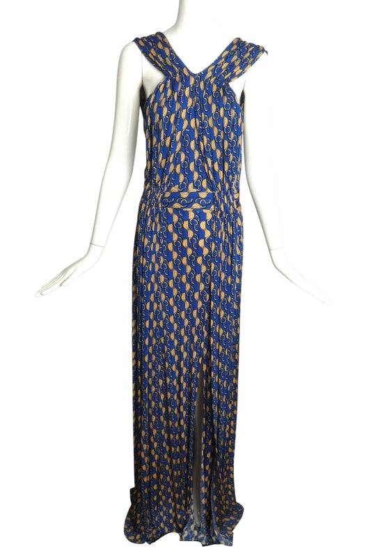 ISSA- NWT Jersey Knit Evening Gown, Size 4