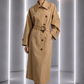 PIERRE CARDIN - 1990s Cotton Trench Coat, Size-12