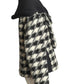 JC de CASTELBAJAC- NWT 2013 Houndstooth Fleece Moto Jacket, Size 14