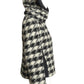 JC de CASTELBAJAC- NWT 2013 Houndstooth Fleece Moto Jacket, Size 14
