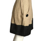 JC de CASTELBAJAC- NWT Linen & Leather Skirt, Size 6