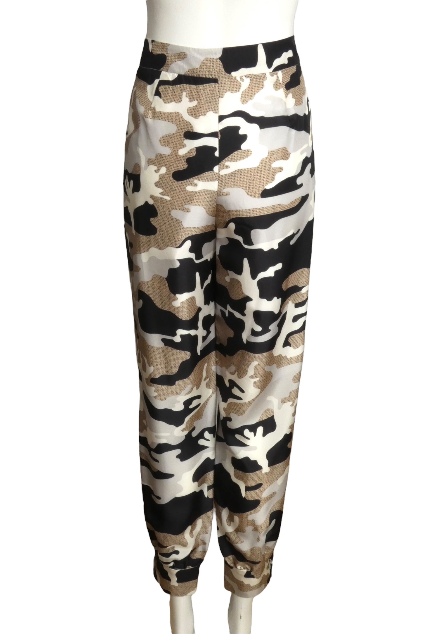 JC de CASTELBAJAC- NWT 2014 Camo Print Pants, Size 10