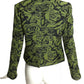JC de CASTELBAJAC- NWT 2013 Floral Brocade Blazer, Size 8