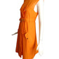 JC DE CASTELBAJAC- NWT Orange Cotton Dress, Size 10