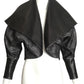 RUBIN SINGER- NWT Silk Brocade & Leather Jacket, Size 2