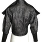 RUBIN SINGER- NWT Silk Brocade & Leather Jacket, Size 2