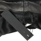 RUBIN SINGER- NWT Silk Brocade & Leather Jacket, Size 2