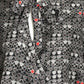 THOMAS WYLDE- NWT Sunglass Print Silk Blouse, Size Medium