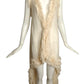 THOMAS WYLDE- NWT Ivory Fringed Ruffle Chiffon Vest, Size Small