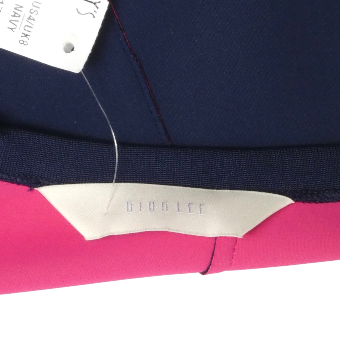 DION LEE- NWT Navy Slash Skirt, Size 4