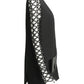 DAVID KOMA- NWT 2015 Black Crepe & Lace Coat, Size 6