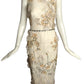 MANDALAY-NWT Beaded Floral Chiffon Dress, Size 4