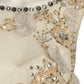 MANDALAY-NWT Beaded Floral Chiffon Dress, Size 4