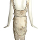 MANDALAY-NWT Beaded Floral Chiffon Dress, Size 4