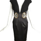 MANDALAY-NWT Black Jeweled Cocktail Dress, Size 6