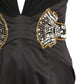 MANDALAY-NWT Black Jeweled Cocktail Dress, Size 6