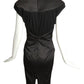 MANDALAY-NWT Black Jeweled Cocktail Dress, Size 6
