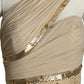 MANDALAY-NWT Beige Sequin Cocktail Dress, Size 8
