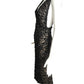 MANDALAY-NWT Black Sequin Cocktail Dress, Size 8