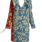 ULTRACHIC- NWT 2018 Multi Color Tapestry Overcoat, Size 12
