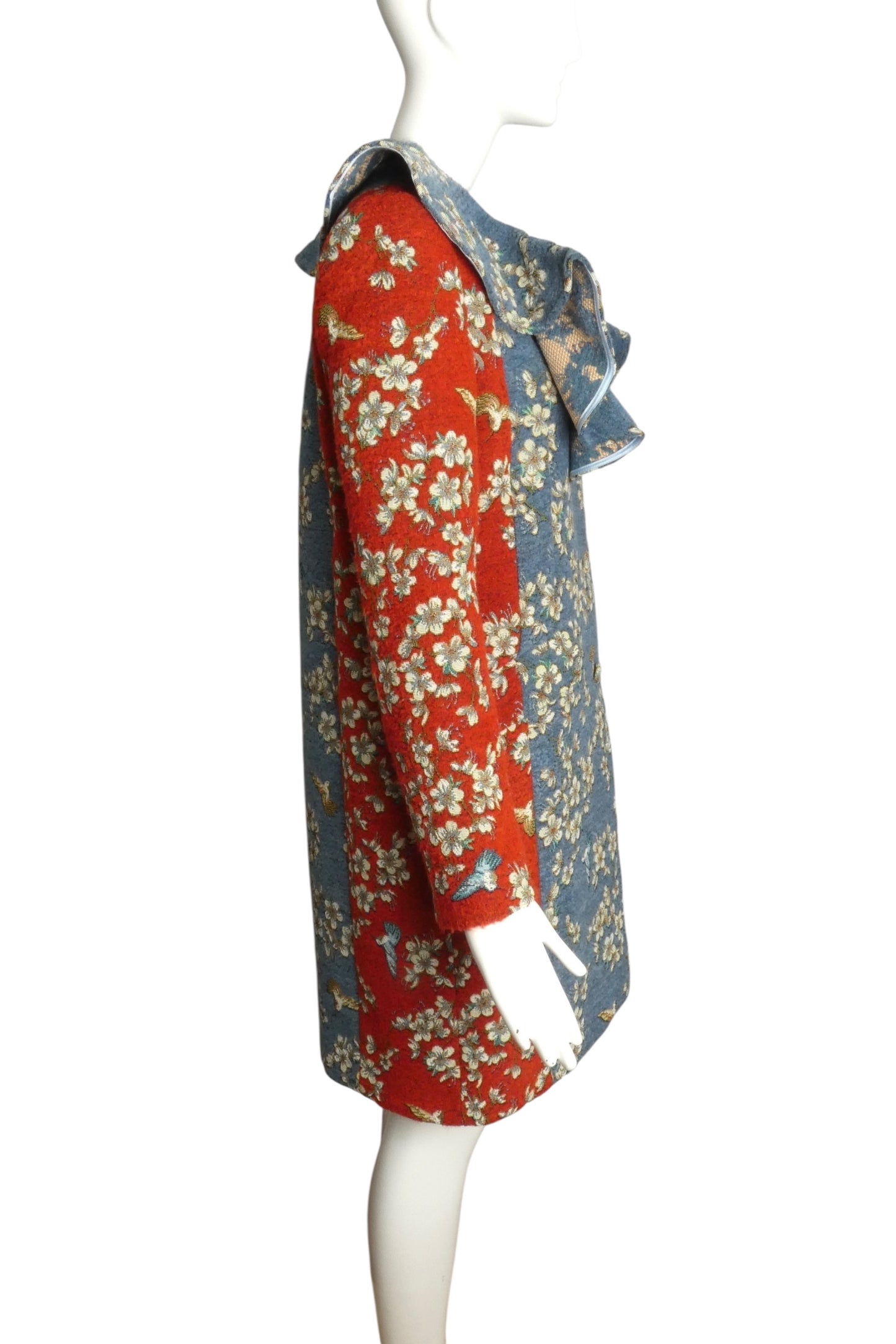 ULTRACHIC- NWT 2018 Multi Color Tapestry Overcoat, Size 12