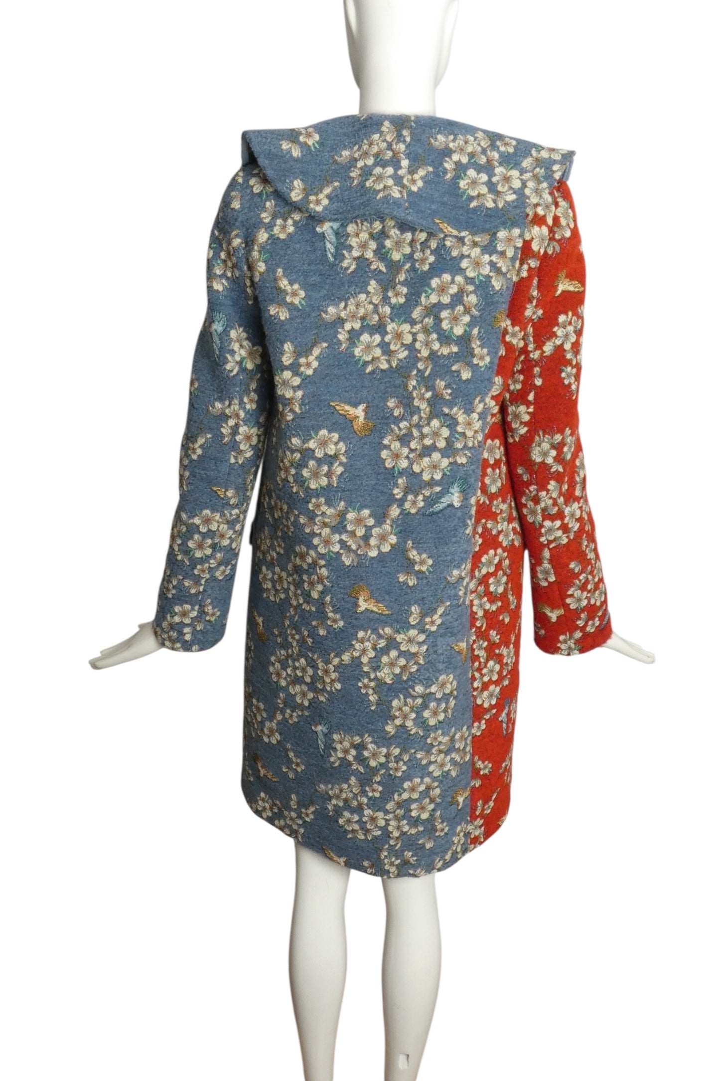 ULTRACHIC- NWT 2018 Multi Color Tapestry Overcoat, Size 12