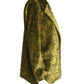 ULTRACHIC- NWT Green Printed Velvet Coat, Size 10