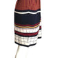 RODIER- NWT Multi Color Wool Pleat Skirt, Size 6