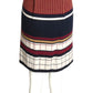RODIER- NWT Multi Color Wool Pleat Skirt, Size 6