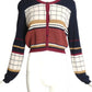 RODIER- NWT Patterned Wool Cardigan Sweater, Size 12