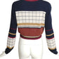 RODIER- NWT Patterned Wool Cardigan Sweater, Size 12
