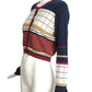 RODIER- NWT Patterned Wool Cardigan Sweater, Size 12