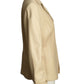 ESCADA- Ivory Leather Blazer, Size 8