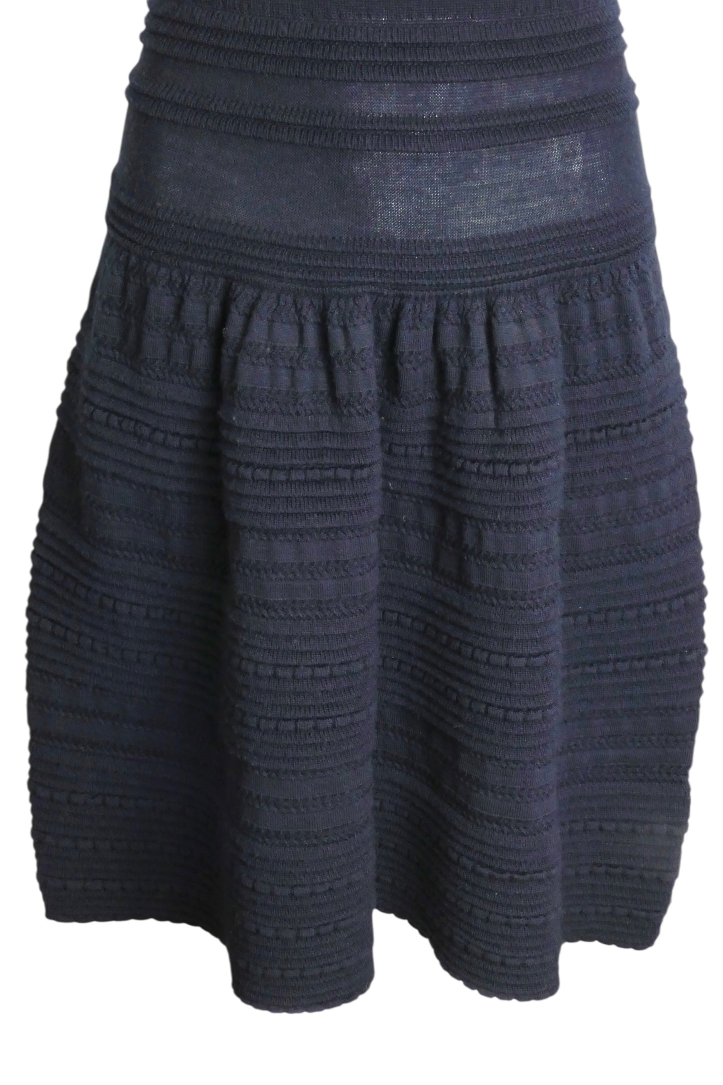 RODIER- NWT Navy Knit Drop Waist Dress, Size 10