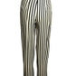 MOSCHINO COUTURE- 1990s Striped "Cruise Me Baby" Pants, Size 2