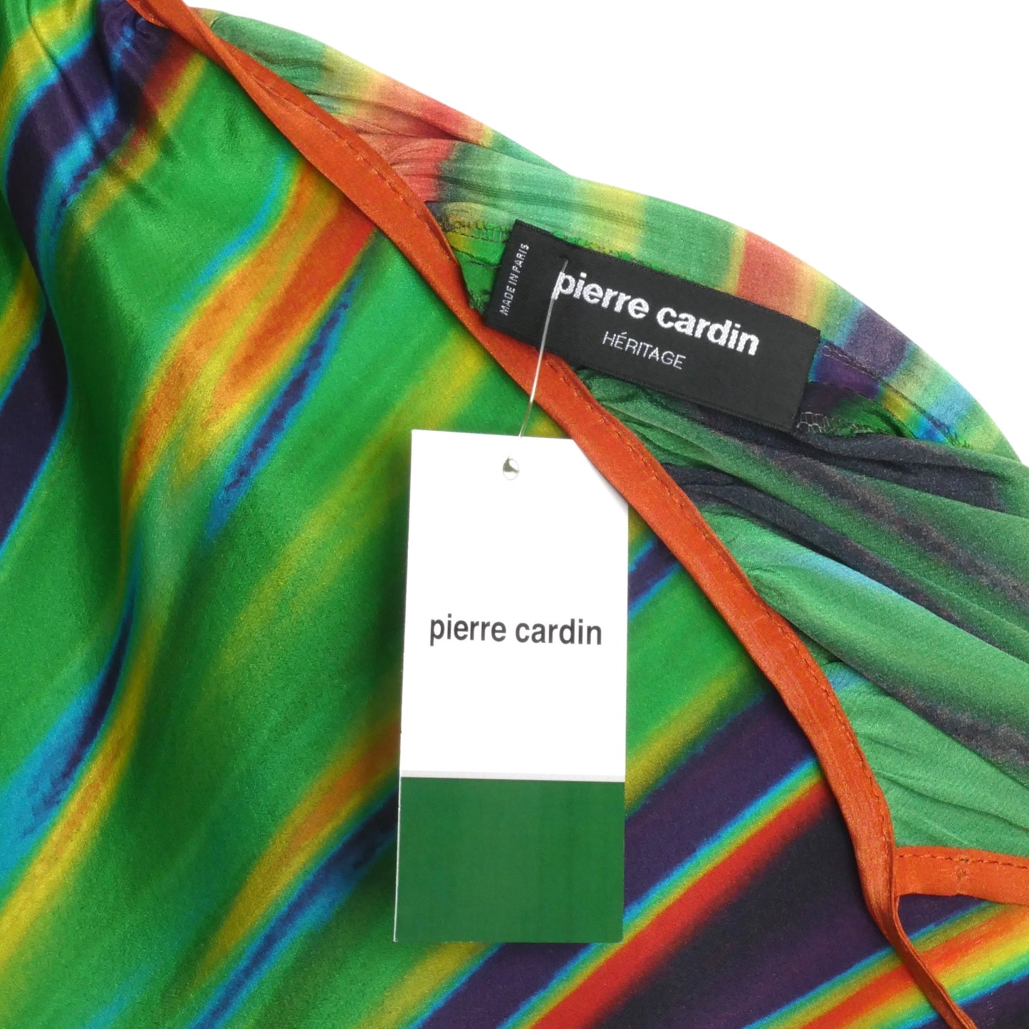 PIERRE CARDIN HAUTE COUTURE- 2009 Silk Print Caftan, Size O/S