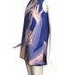 PIERRE CARDIN- 2007 Printed Velveteen Trapeze Dress, Size 4