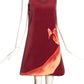 PIERRE CARDIN- 2007 Printed Velveteen Trapeze Dress, Size 2