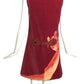 PIERRE CARDIN- 2007 Printed Velveteen Trapeze Dress, Size 2