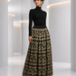 PIERRE CARDIN - 1999 Gold Tulle Ball Gown Skirt, Size-4