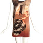 PIERRE CARDIN- 2007 Printed Velveteen Trapeze Dress, Size-8