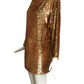 PIERRE CARDIN BOUTIQUE-1990s Metallic Velvet Dress, Size-8