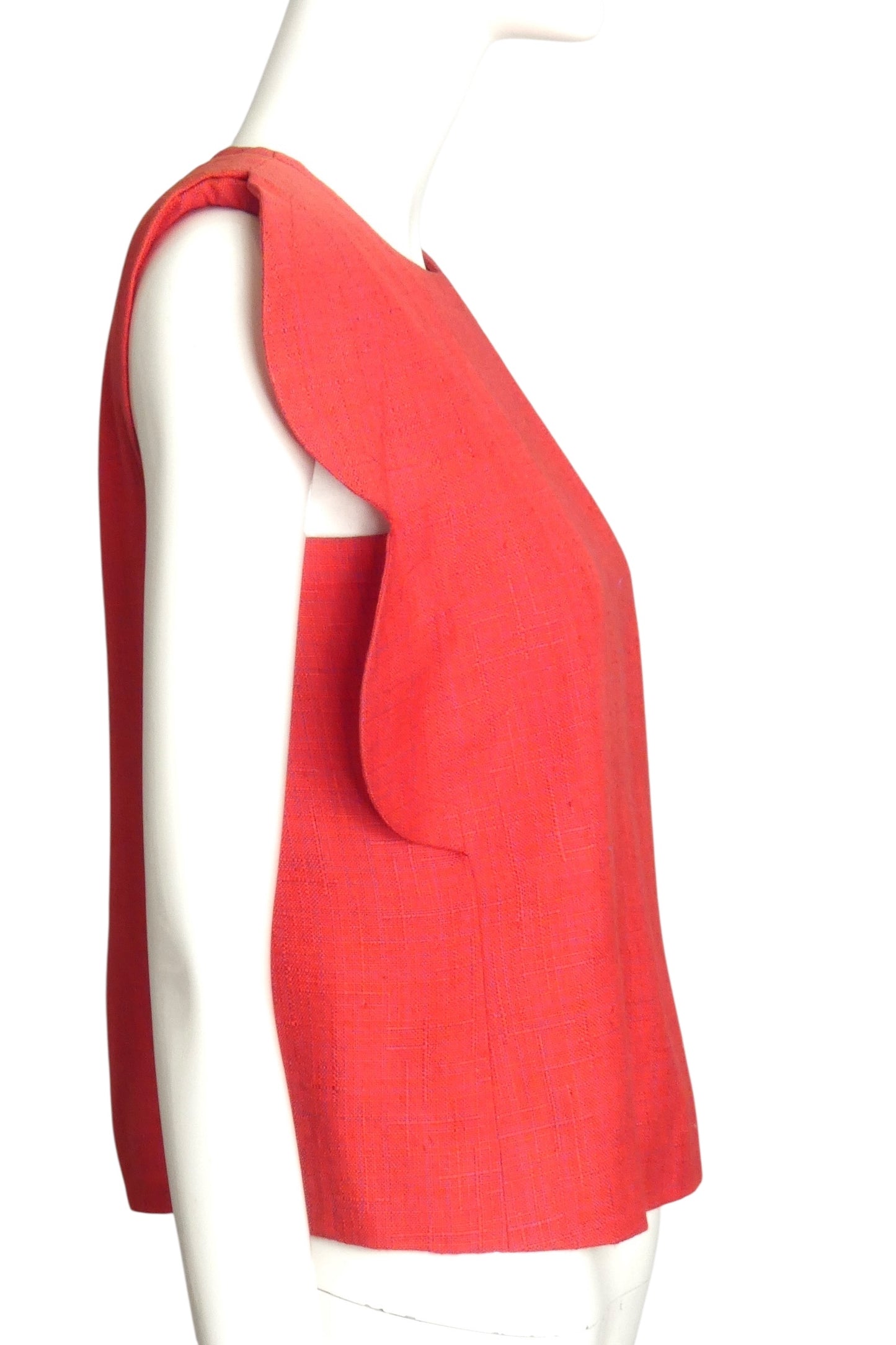 PIERRE CARDIN (HAUTE COUTURE)-1995 Rayon Blend Top, Size-2