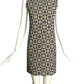 PIERRE CARDIN (HAUTE COUTURE)- 1970 Linen Dress & Jacket Ensemble, Size-2
