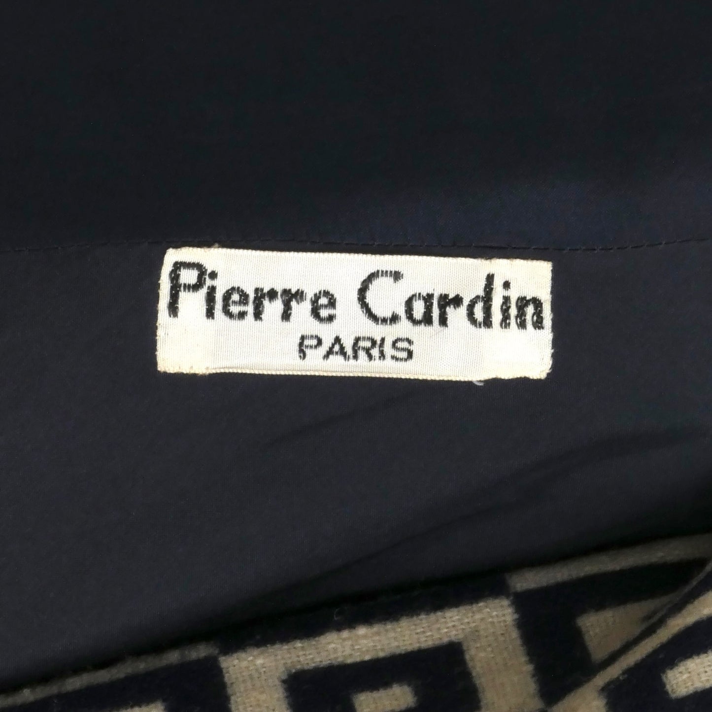 PIERRE CARDIN (HAUTE COUTURE)- 1970 Linen Dress & Jacket Ensemble, Size-2