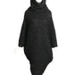 PIERRE CARDIN BOUTIQUE-2008 Puckered Organza Cowl Dress, Size-O/S
