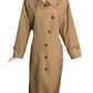 PIERRE CARDIN (HAUTE COUTURE)-1990s Cotton Trench Coat, Size-12
